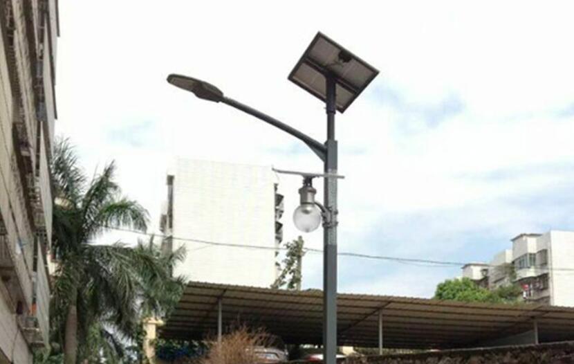 太陽能路燈的防盜方法。